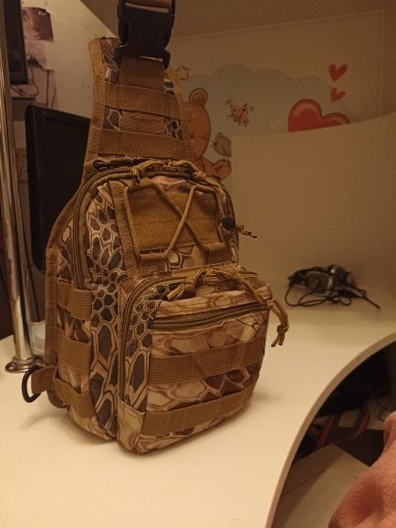 Customer photo review of Sacoche tactique militaire 20L