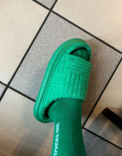 Customer photo review of Thick-soled Fuzzy Winter Slippers for Men and Women, Orthopedic Plush Premium Slippers