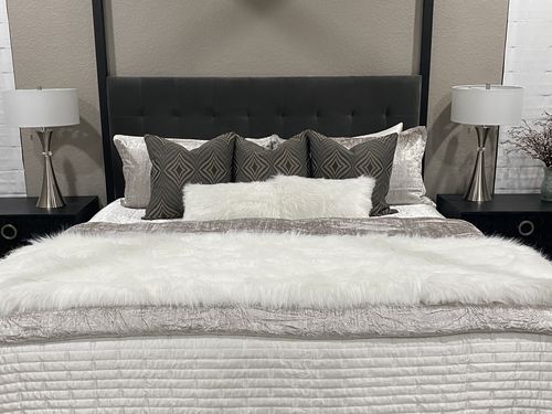 Customer photo review of Chocolate and Grey Illusion