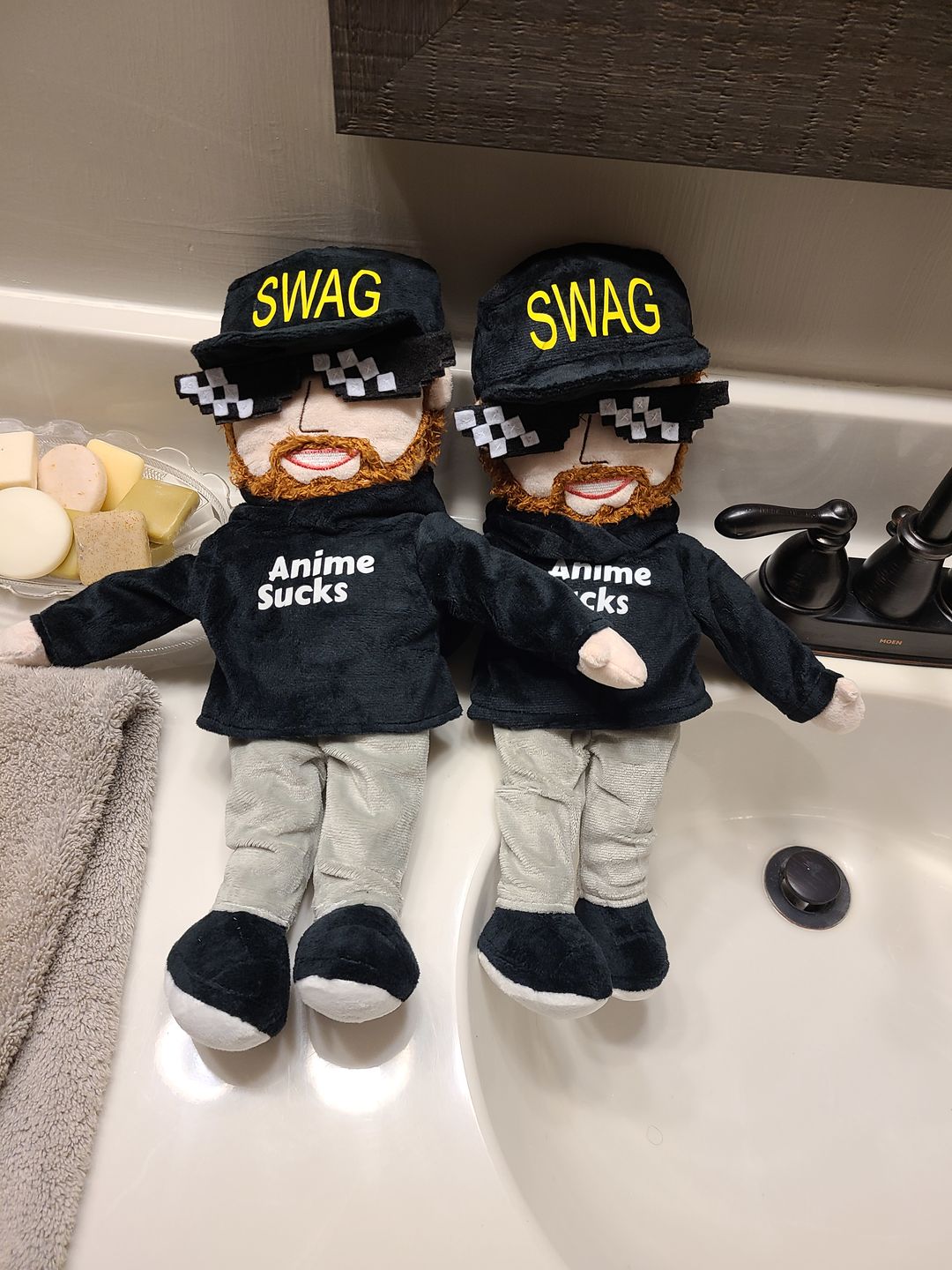 Customer photo review of Turn Selfie into Plush Dolls