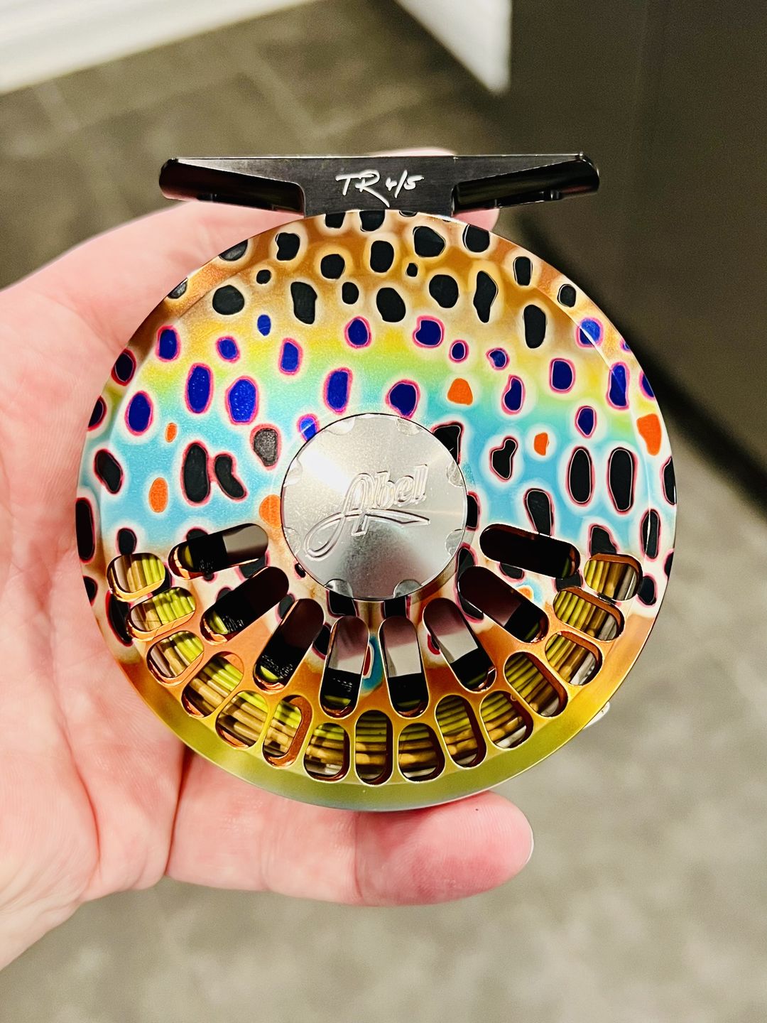 Customer photo review of Abel TR Fly Reel