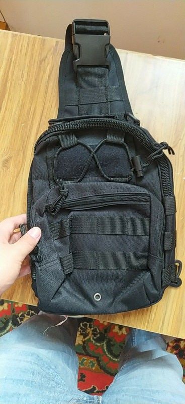 Customer photo review of Sacoche tactique militaire 20L