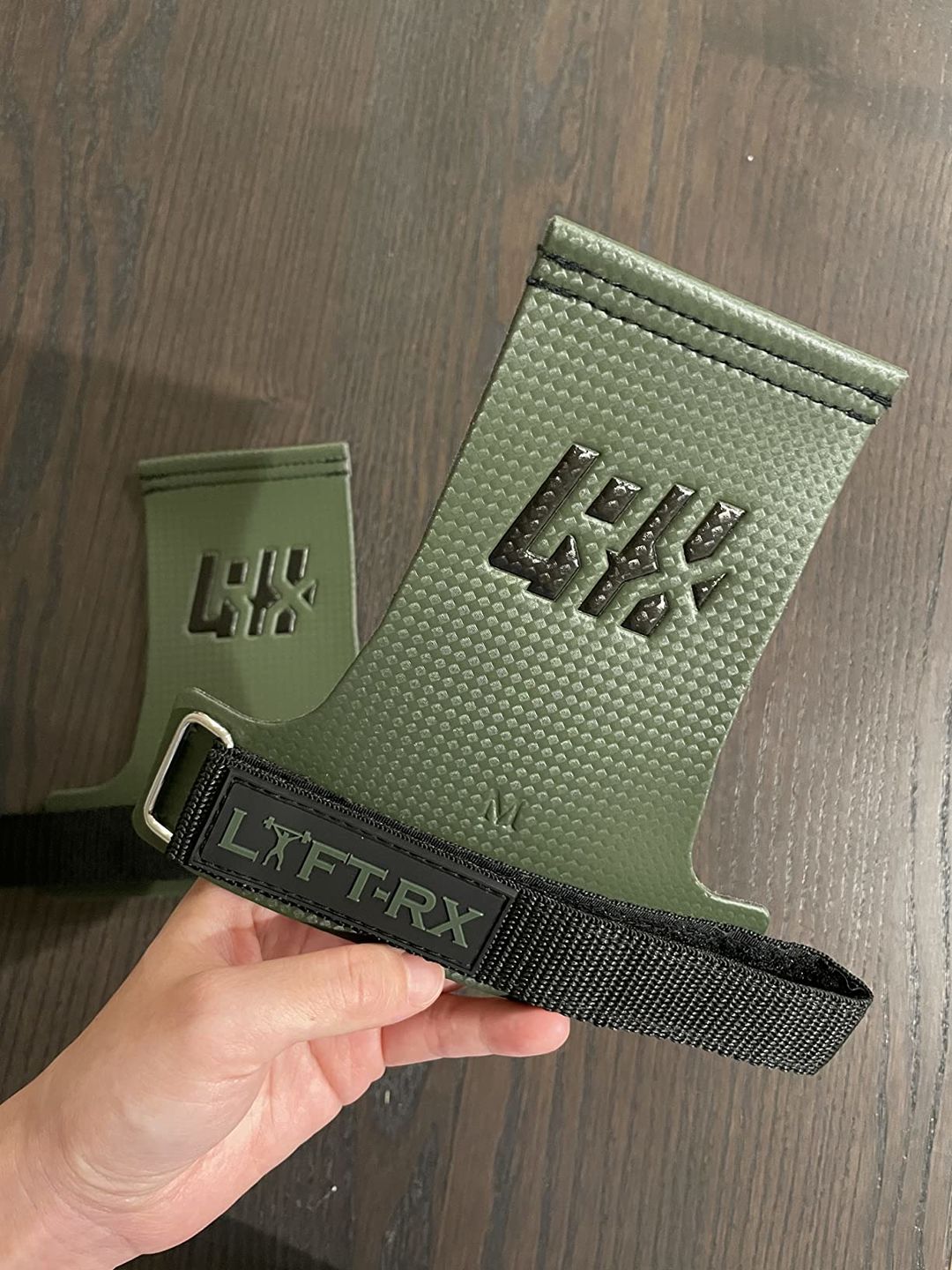 Customer photo review of LYFT-RX Carbon Grips - OD Green