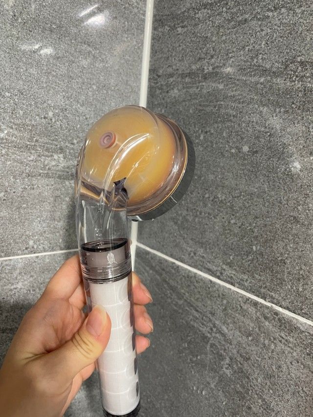 Customer photo review of Vita Puresome Shower Head