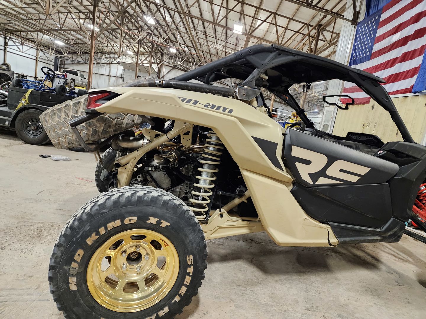 Customer photo review of RPMSxS Can-Am X3 E-Valve 3" Electronic Dump Valve Exhaust / Mid pipe