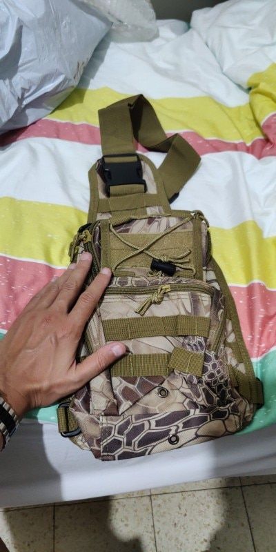 Customer photo review of Sacoche tactique militaire 20L