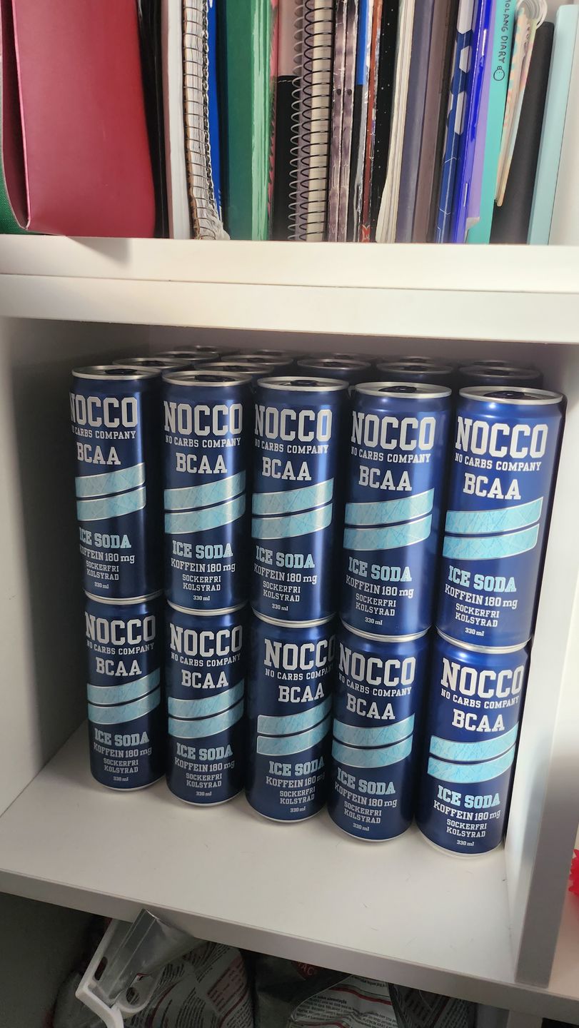 Customer photo review of Nocco BCAA (24 x 330 ml)