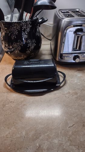 Customer photo review of Butterie, The Flip-Top Butter Dish