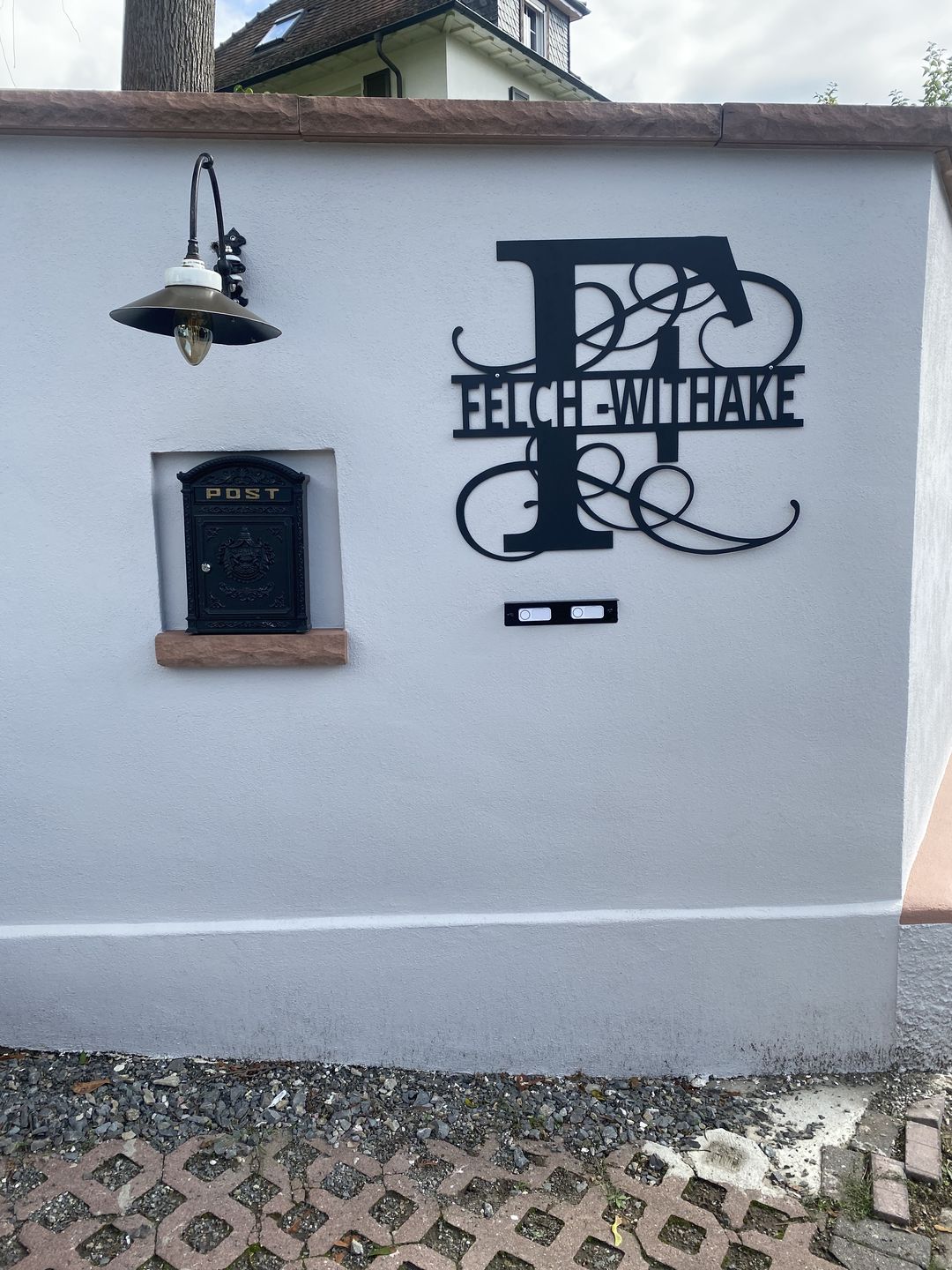 Customer photo review of Namens-Monogramm zweizeilig (personalisierbar)