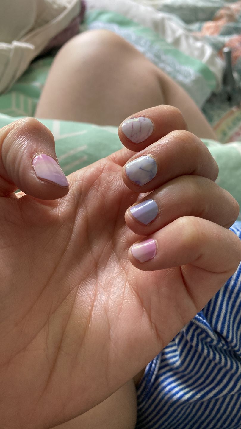 Customer photo review of Violeta Marmoleado