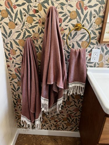 Customer photo review of Renewed Mediterranean Organic Towel 6 Piece Set