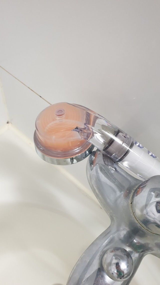 Customer photo review of Vita Puresome Shower Head