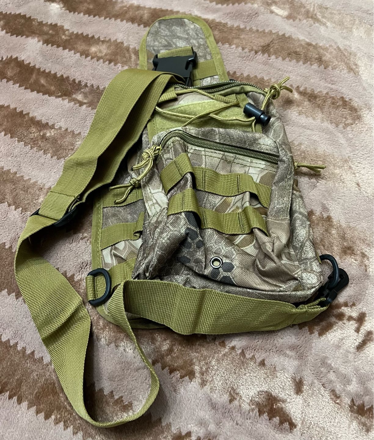 Customer photo review of Sacoche tactique militaire 20L