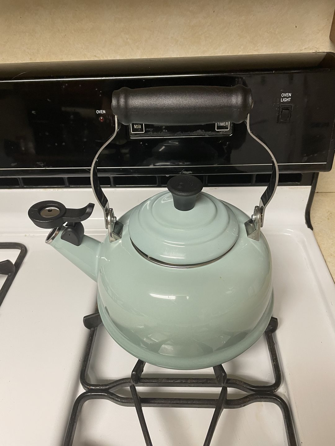 Customer photo review of Le Creuset Whistling Kettle - Classic