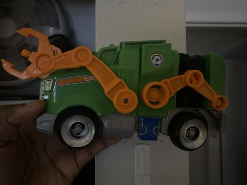 Customer photo review of PAW Patrol: The Movie Rocky's Deluxe Transforming Vehicle NOVEMBER 1ST ITEM 46