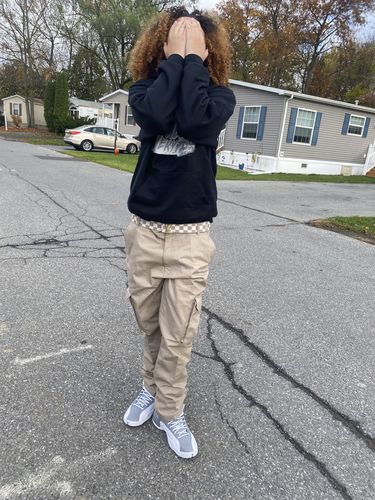 Customer photo review of Jordan 12 Stealth DopeSkill Hoodie Sweatshirt LOVE Graphic