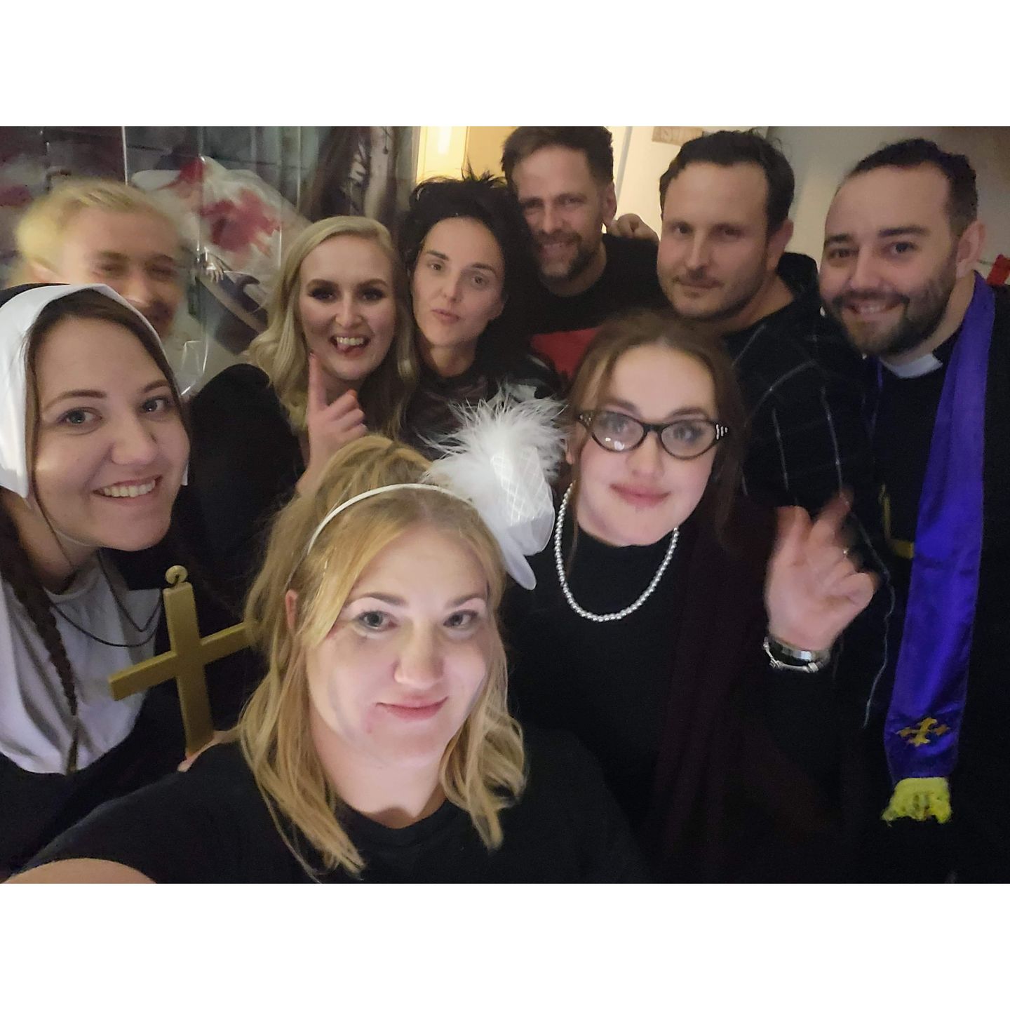 Customer photo review of Exorcism & Asylum Halloween Murder Mystery Game Kit