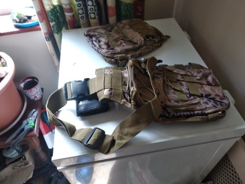 Customer photo review of Sacoche tactique militaire 20L