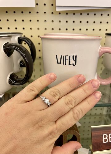 Customer photo review of Round Trinity Ring