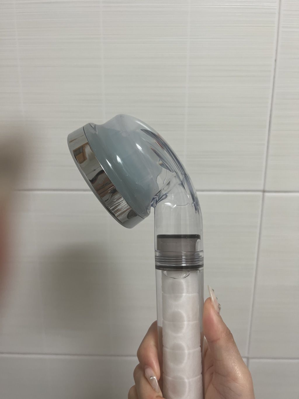 Customer photo review of Vita Puresome Shower Head