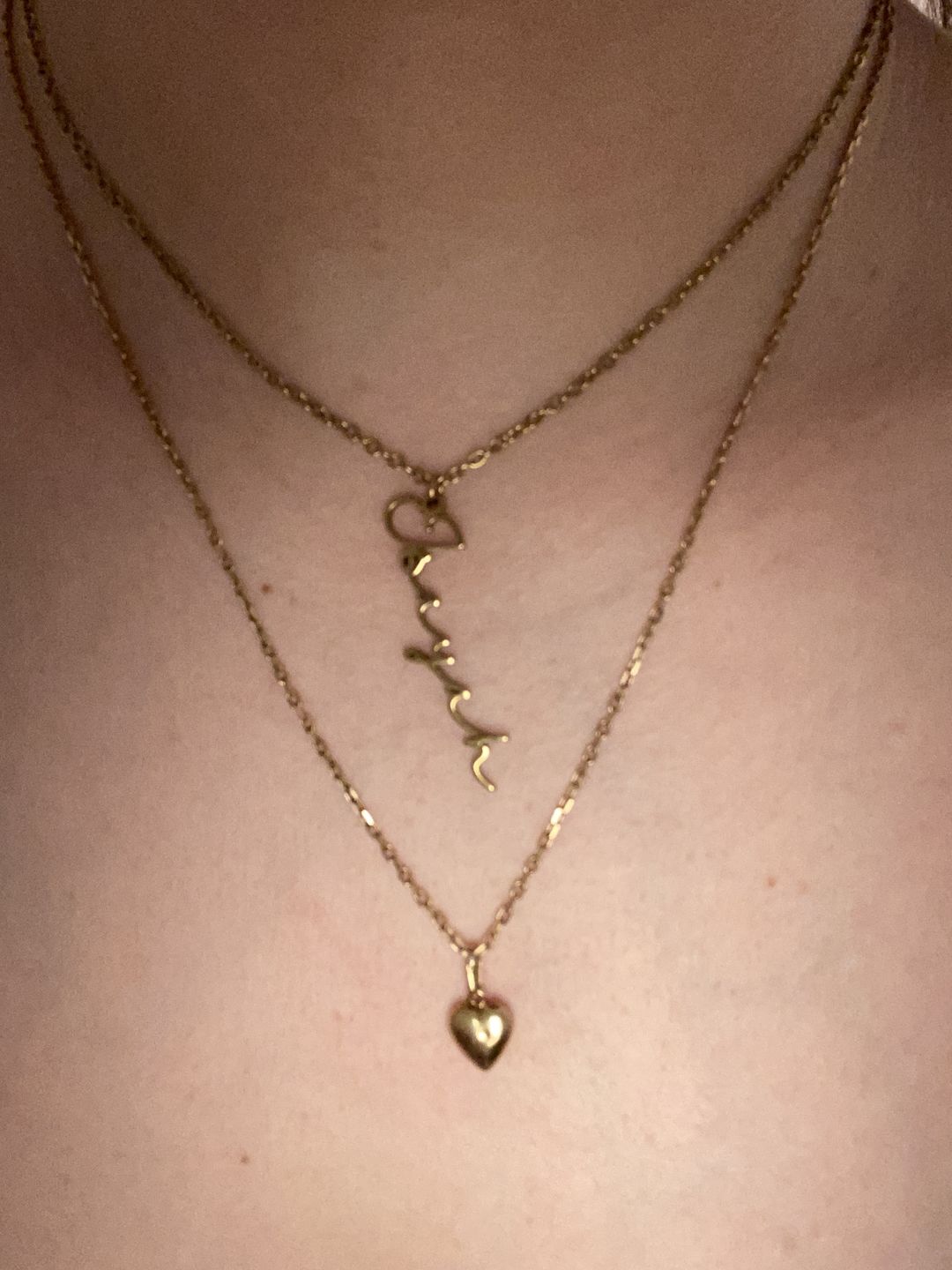 Customer photo review of [NOUVEAU] Collier Signature Personnalisable