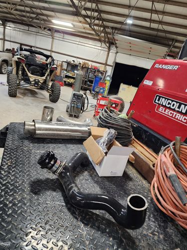 Customer photo review of RPM-SxS TIAL BOV Silicone Charge Tubes Kit Can Am Maverick X3 Turbo