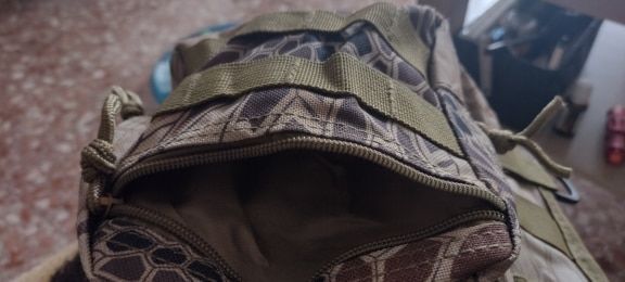 Customer photo review of Sacoche tactique militaire 20L