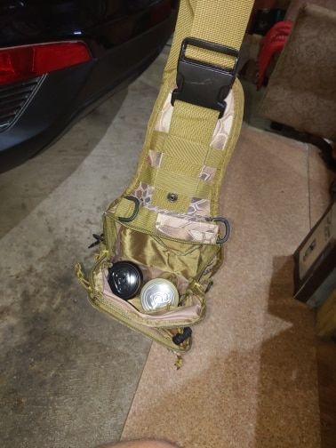 Customer photo review of Sacoche tactique militaire 20L