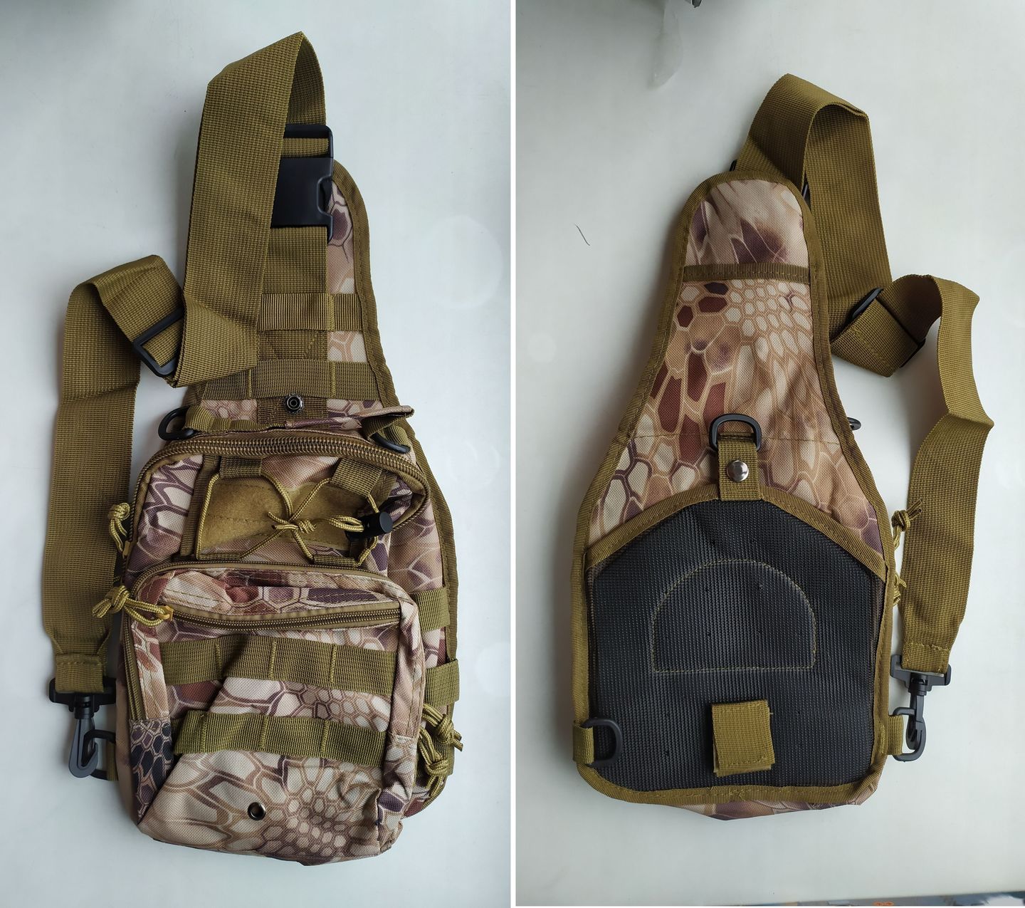 Customer photo review of Sacoche tactique militaire 20L