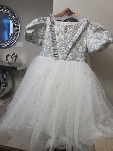 Customer photo review of Elegant Girl Princess Cute Party Puffy Dress