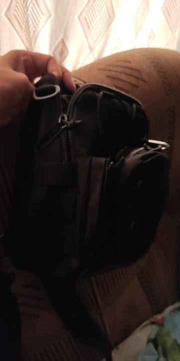 Customer photo review of Sacoche tactique militaire 20L