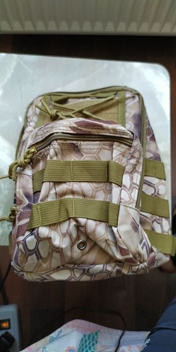 Customer photo review of Sacoche tactique militaire 20L
