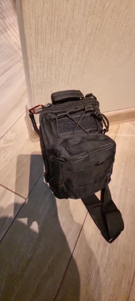 Customer photo review of Sacoche tactique militaire 20L