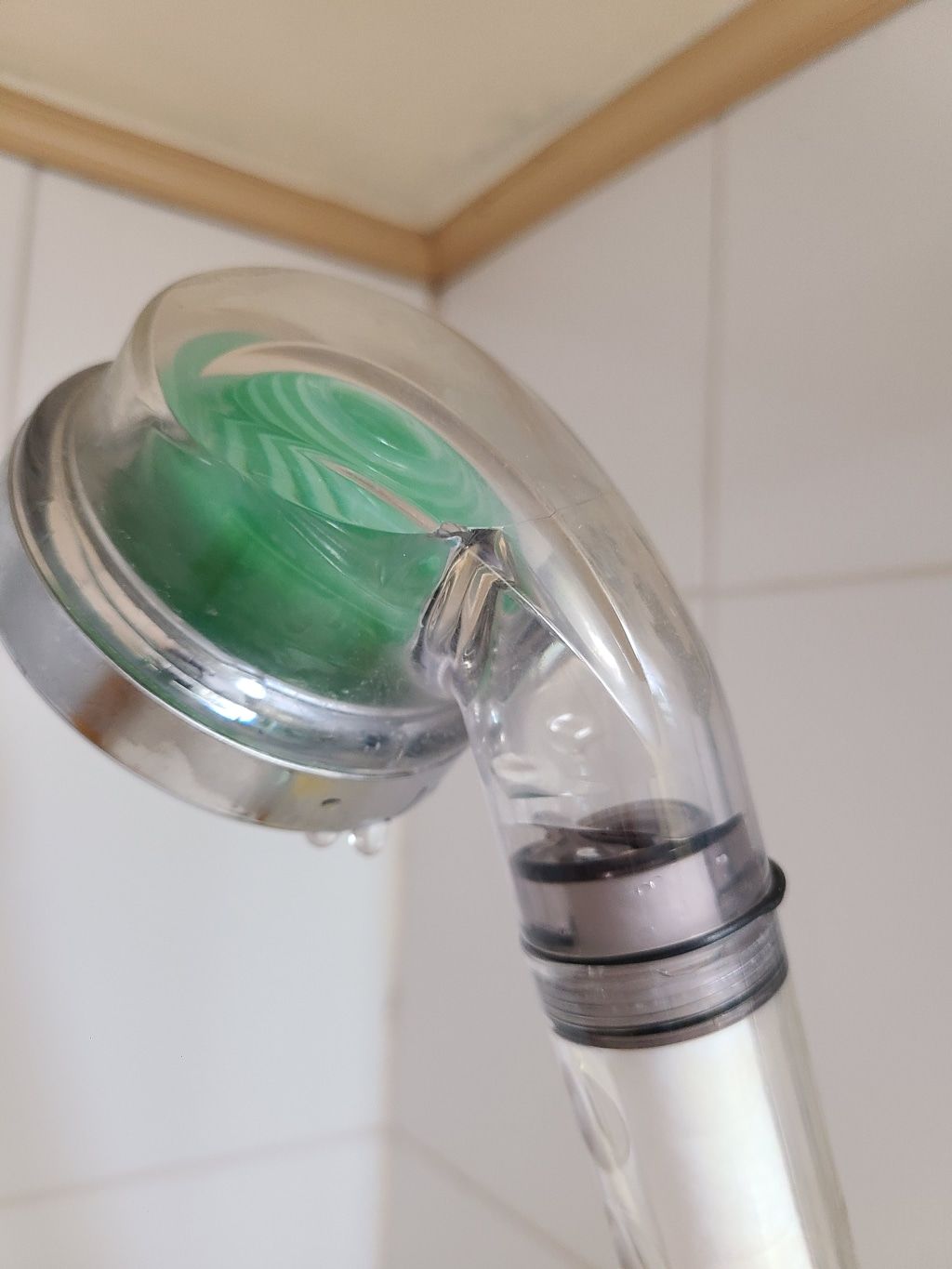 Customer photo review of Vita Puresome Shower Head