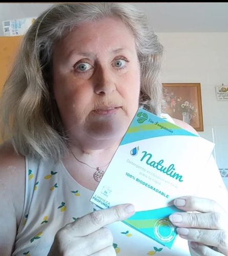 Customer photo review of Eco-Tiras de Detergente 40 lavados Natulim