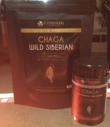 Customer photo review of Chaga Mushroom Extract 30:1