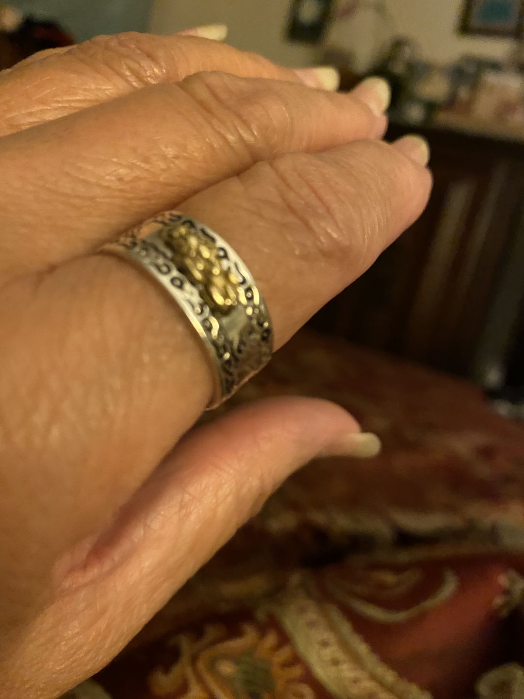 Customer photo review of Lucky Feng Shui Pixiu Wealth & Protection Ring