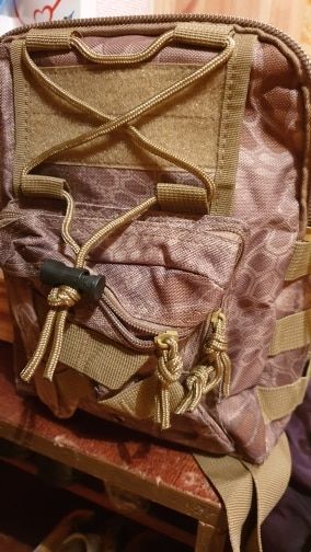 Customer photo review of Sacoche tactique militaire 20L