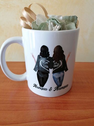 Customer photo review of TAZZA PERSONALIZZATA “MIGLIORE AMICA"
