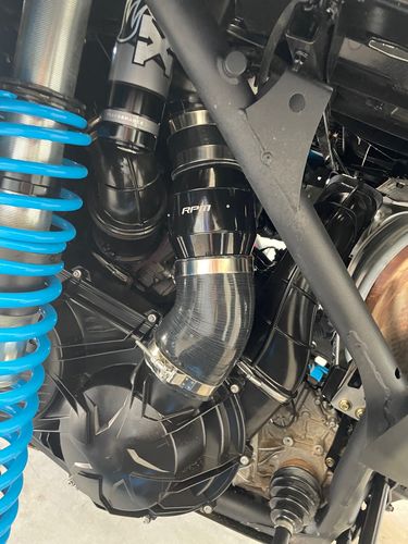 Customer photo review of RPM Can-Am Maverick X3 "ECF" Electric Clutch Fan Kit ~ Lower Clutch / Belt Temperature