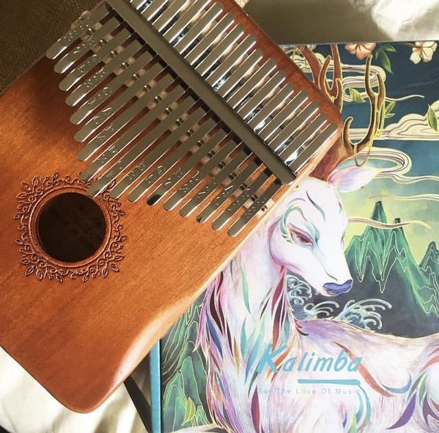 Customer photo review of Kalimba 17 Key Classic Natural (3 colours)