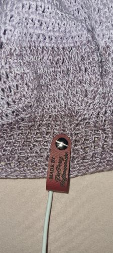 Customer photo review of Personalisierte Labels mit Chicago Screws - Kunstleder-Label mit Schrauben