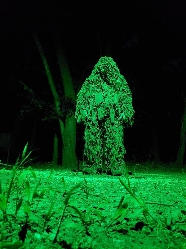 Customer photo review of Solar Green Light for Hunting Hogs Deer,Fish light -15,000lumens