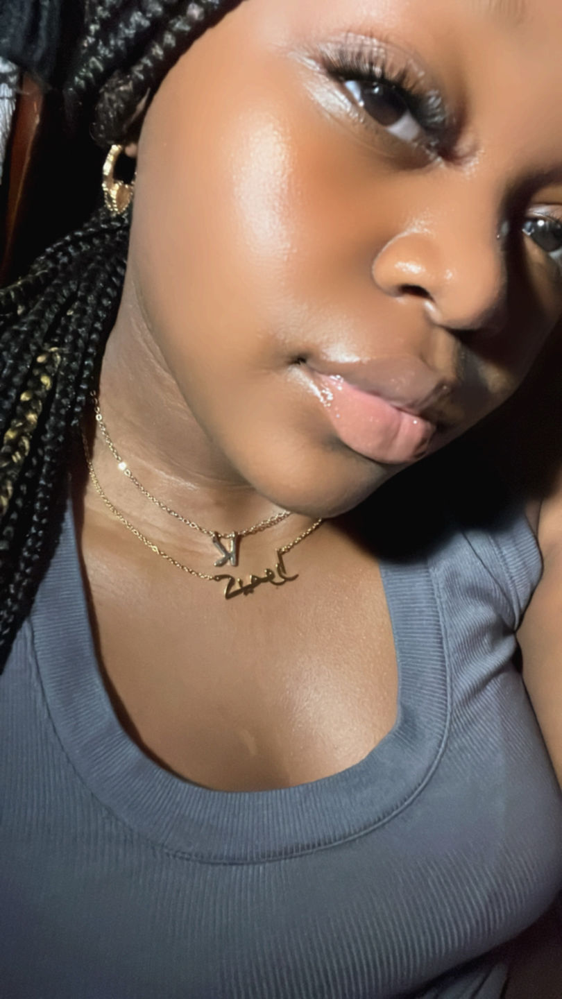 Customer photo review of Arabic Name Necklace