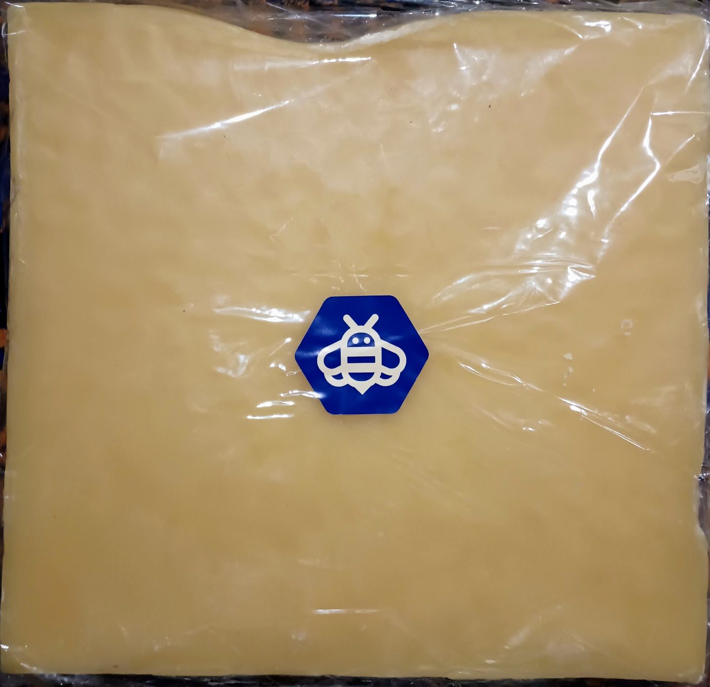 Customer photo review of Bulk Yellow Beeswax Blocks for Sale