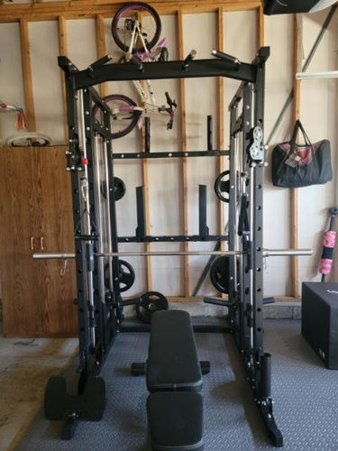 Customer photo review of Major Fitness SML07 All-In-One Home Gym Smith Machine
