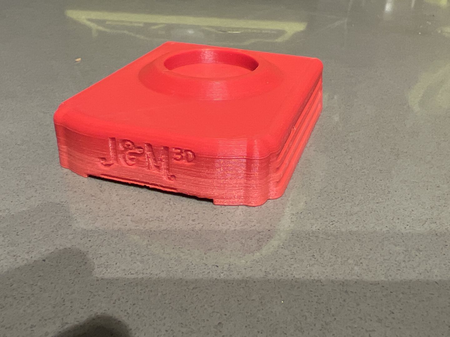 Customer photo review of Matte Red PETG Filament 1.75mm