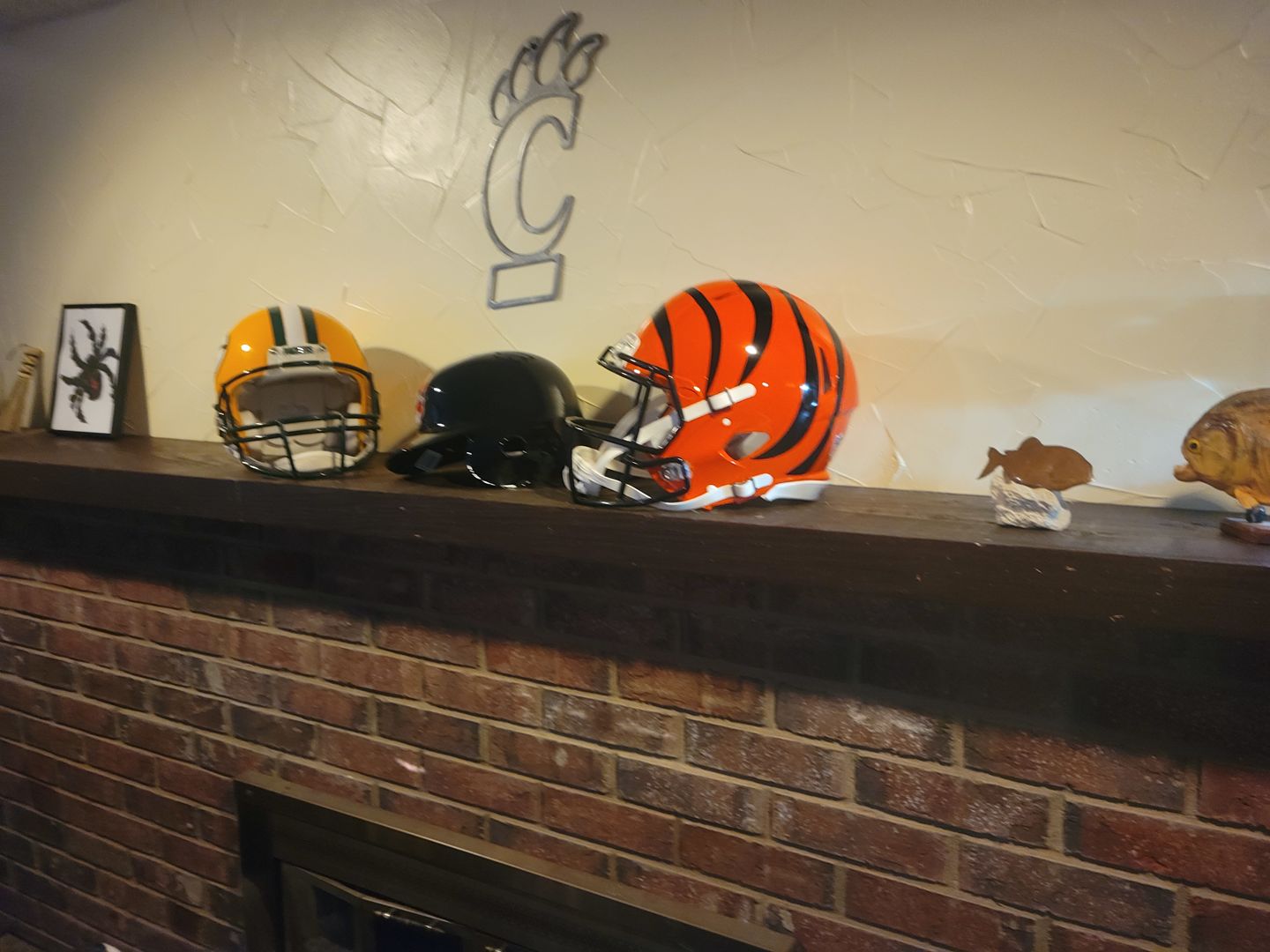 Customer photo review of Cincinnati Bengals Riddell Speed Authentic Football Helmet