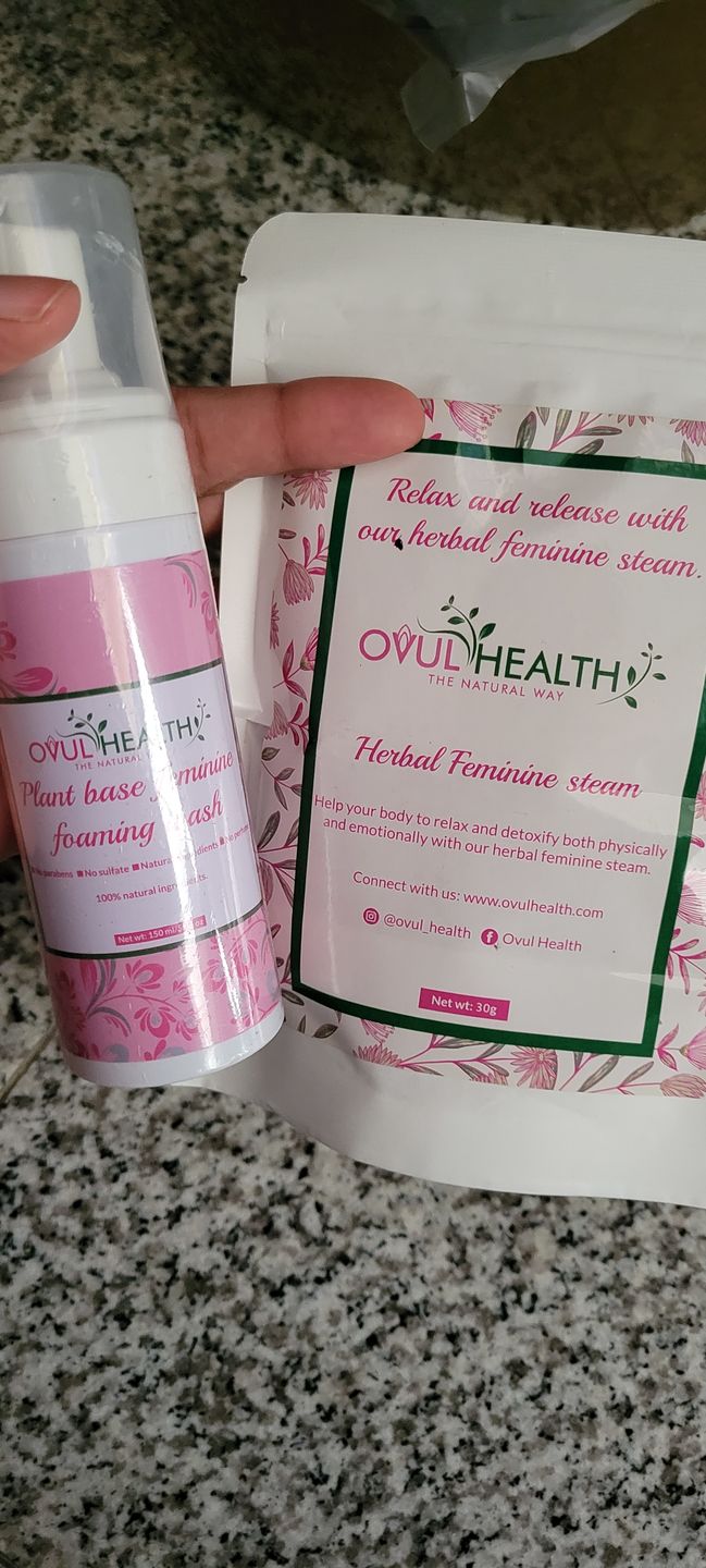 Customer photo review of Herbal Feminine Wash