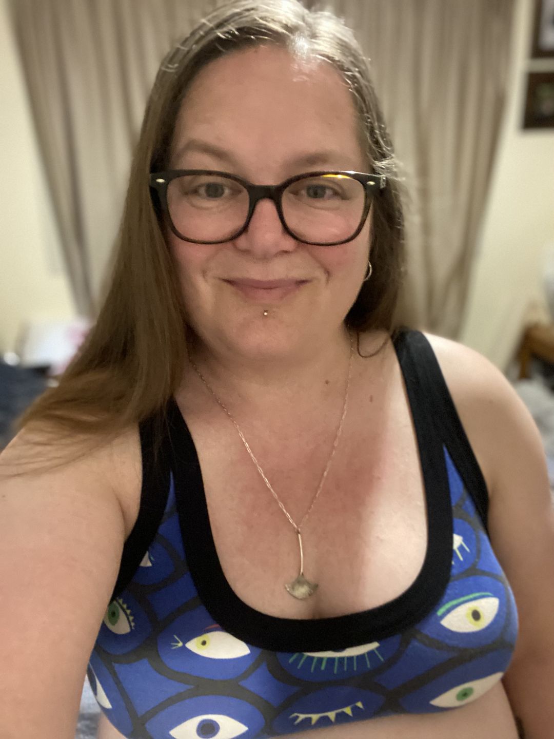 Customer photo review of Original Crop Top Black
